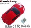 wireless optical usb car shape computer mouse