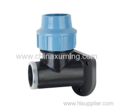PP Wall Plated Elbow Pipe Fitting