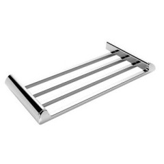 brass towel holder chrome polished