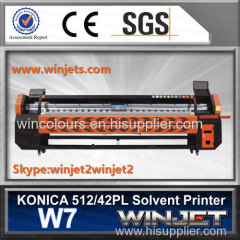 WinJET W7 KONICA series flex printing machine