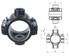 PP Double Clamp Saddle PN10 Pipe Fittings