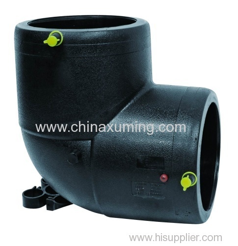 HDPE Electrio Fusion 90 Degree Elbow Fittings For Gas