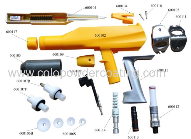 Powder Coating Gun Kit from China manufacturer - Hangzhou Color Powder ...