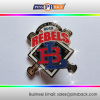 Cheap soft enamel sport trading baseball pins/pin badge with baseball badge/trading pins