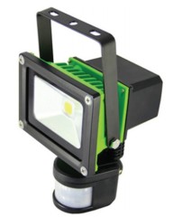 10W Rechargeable LED Flood Light with PIR sensor