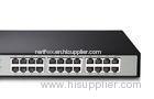 Gigabit Ethernet Switches MDI / MDIX 24 Port Full-duplex