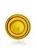 Yellow with Black Decorative Glass Ornaments for Home / Restaurant / Hotel