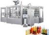 Full Automatic Liquid Hot Filling Machine / Line For Tea, Juice, Milk Bottles