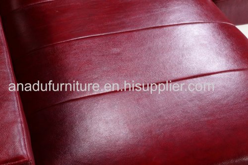 2014 cheap modern L shape leather sofa AL225 