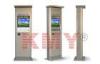 15'' Free Standing Outdoor Information Interactive Touch Kiosk , TFT - LCD Monitor