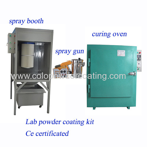 Lab powder coating system