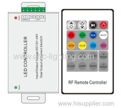 LED RGB controller with RF control