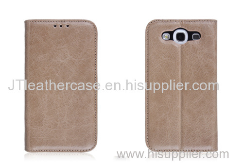 High Quality Geunine Leather Case for S3 .