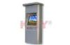 LCD Monitor Windows XP 17 '' Self Service Interactive Touch Kiosk With Video Camera