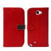 Hot Red Genuine Leather Case for S3 .