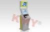 Freestanding Bill Payment Interactive Kiosk For Bank Electronic Information