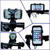 Dual Clip Universal Bike Handlebar Rotating Mobile Phone Mount Holders