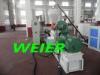 WPC Granule Plastic Extruder Machine , Parallel Twin Screw Extruder 45 - 90kw