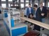 Twin Screw WPC Profile Extrusion Line / Equipment For Wood Plastic Composite Profiles , SJSZ-65