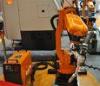 High Efficiency Assembly Line Small Welding Industrial Robot , Installed On Floor