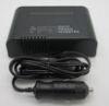 Black 12v USB Twin Cigarette Socket Adaptor Universal Portable Power Bank