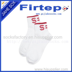 custom sports male socks jacquard athelic sock