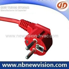 Schuko plug VDE power cord