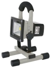 10W IP65 Rechargeable LED Flood Light with 8hours work time