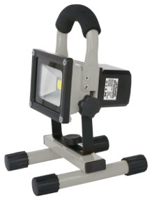 10W IP65 Rechargeable LED Flood light with 3hours work time