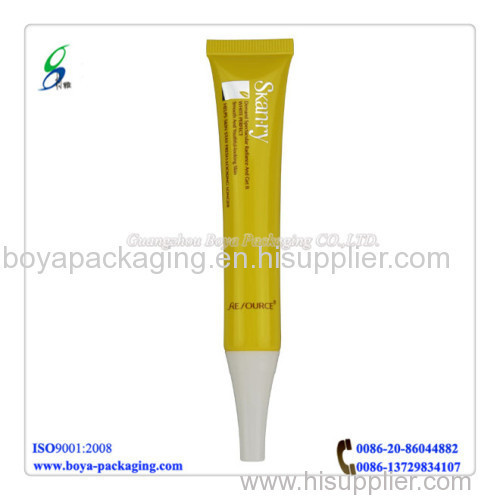 cosmetic plastic tubes, plastic soft tubes for body scrub,empty tube for cream