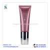 BB cream cosmetic plastic packaging tube with airless pump