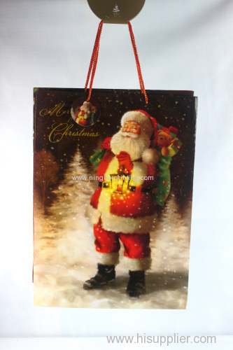 CHRISTMAS GIFT PAPER SHOPPING BAG