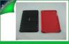 Red PC + Rubber oild coating Ipad Mini Protective Cases , Kickstand Tablet PC Cover