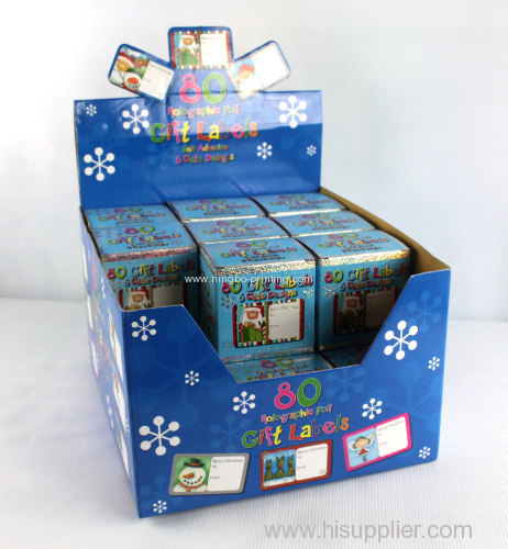 80 christmas gift labels