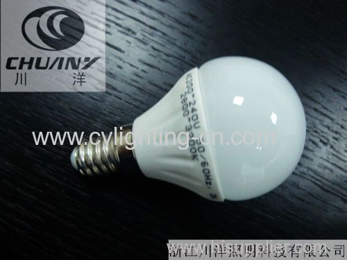 Aluminium 3w E14 mini led bulb