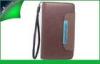 Sawing Sony Leather Men Phone Cases With Card Slot For Xperia S Anti - dust