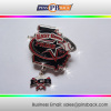 Custom cheap dangle baseball trading pins/trading baseball pin with sport/metal dangle pin badge