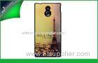 PU Decal Cartoon Sony Cell Phone Cases For Xperia P , Laser Engraved Logo