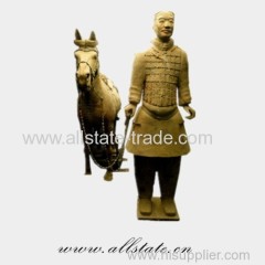 Bronze Side Horse Teaarcotta Warriors