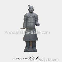 Exquisite Chinese Bronze Terracotta Warriors Sculpture