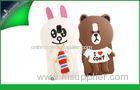 Animal Bear Style Silicone Samsung Mobile Phone Cases For Galaxy Note 3 N9006