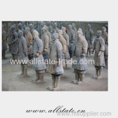 terracotta warrior soldiers standing