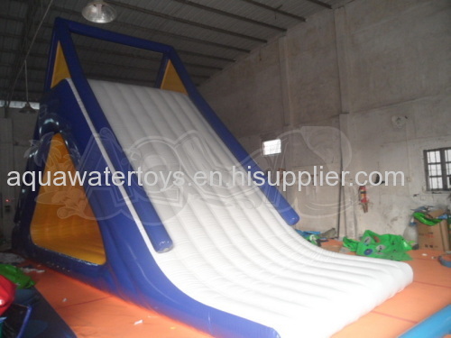 Inflatable Floating White Slide