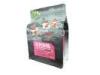 Side Gusset Flat Bottom Pouch For Nuts , Plastic Food Packaging Bags