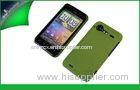 Portable Green HTC Cell Phone Cases For Incredible S Customized