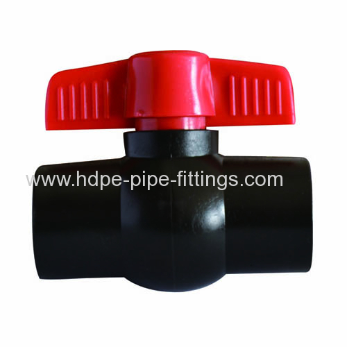 PE fully plastic ball valve