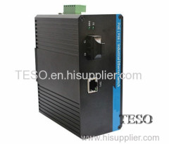 POE Fiber Ethernet Switchs , Dual Power Industrial Ethernet Switchs