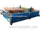 Glazed Tile Rolling Forming Line , Roof Panel Making Machine 1130mm - 1450 mm