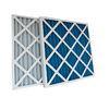 Blue Primary Pleated Panel Air Filters Moisture-proof / House Air Filter