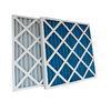 Blue Primary Pleated Panel Air Filters Moisture-proof / House Air Filter